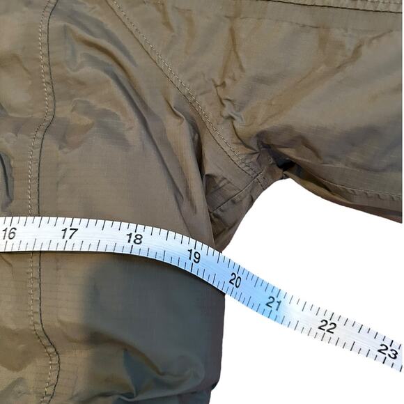 THE NORTH FACE Khaki Green Hyvent Long Sleeve Mid-Length Puffer Jacket MEDIUM - Picture 5 of 9